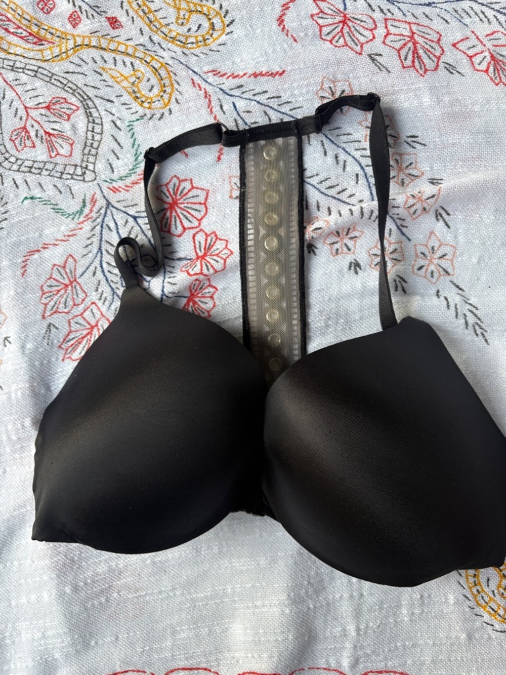 Victoria's Secret Black Racerback T-Shirt Bra
